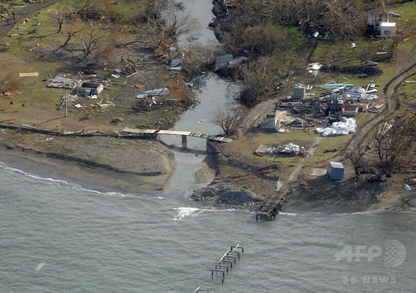 フィジー、最強サイクロンで20人死亡