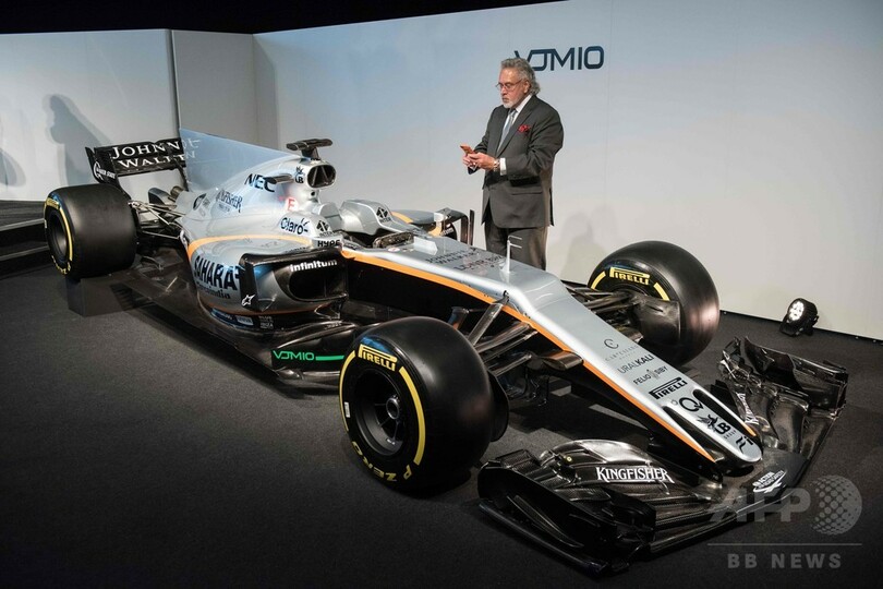 フォースインディア「目標は3位以内」 2017年シーズンの新車を発表