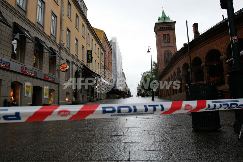 ノルウェーで爆発と銃撃、ノルウェー人容疑者を逮捕