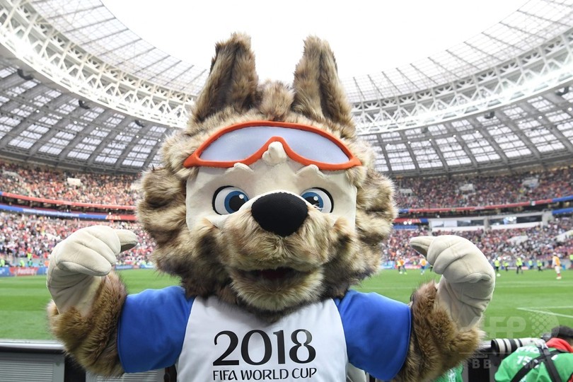 ロシアw杯の公式マスコット ザビワカ 写真10枚 国際ニュース Afpbb News