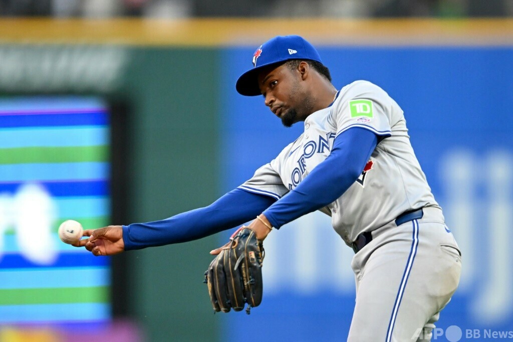 ブルージェイズの若手有望株、薬物違反で80試合出場停止 写真1枚 国際ニュース：AFPBB News