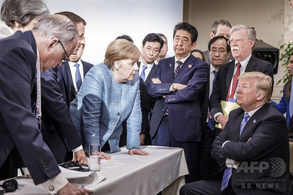 G7サミット、各国のイメージ戦略で繰り広げられた写真バトル G7サミット、各国のイメージ戦略で繰り広げられた写真バトル