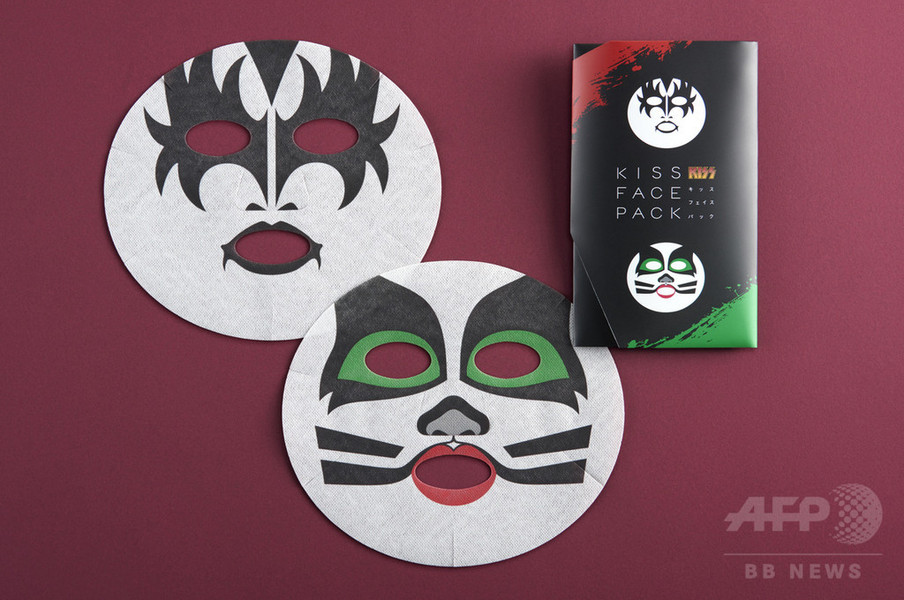 ジョジョの次は『KISS』、来日に合わせフェイスパック発売！