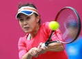 中国女子テニスの彭帥選手（2017年10月13日撮影、資料写真）。(c)AFP