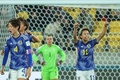 サッカー女子W杯オーストラリア・ニュージーランド大会、グループC、日本対スペイン。チーム4点目を挙げて喜ぶ田中美南（右、2023年7月31日撮影）。(c)Marty MELVILLE / AFP