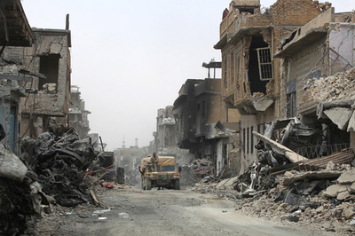 IS、モスル奪還戦中に民間人741人「処刑」 国連報告書