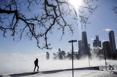 米国を襲った大寒波、気候変動との関連は？