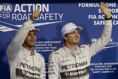 ロズベルグ、年間タイトルが懸かる最終戦のPP獲得