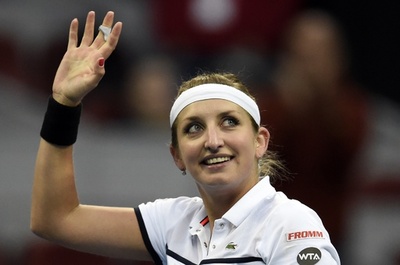 バシンスキーとムグルサが決勝進出、中国オープン