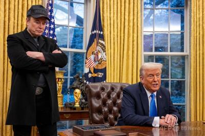 「マスク氏応援でテスラ車購入」 トランプ氏表明