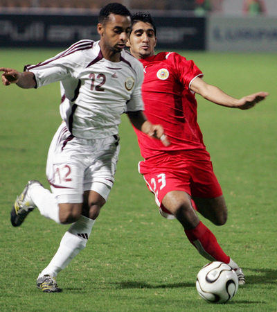 ＜サッカー 北京五輪アジア2次予選＞カタール バーレーンに敗れグループ初黒星 - バーレーン