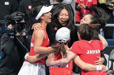 日本が決勝ラウンド進出 カナダを2勝1敗で撃破 BJK杯