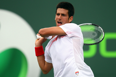 ジョコビッチ 2回戦でロクスに敗れる、ソニー・エリクソン・オープン