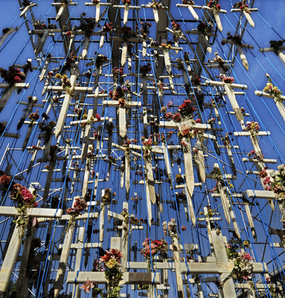 フォークランド紛争、遺族の悲しみ ブエノスアイレス