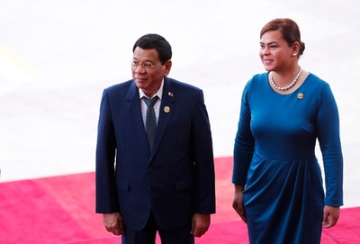 ドゥテルテ比大統領の娘、副大統領選に立候補