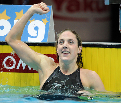 フェルドハゥス 世界短水路選手権2008・女子100メートル自由形を制す