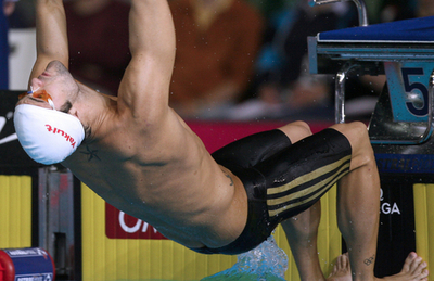 ＜第12回世界水泳選手権＞競泳、Driesen 男子50メートル背泳ぎ予選3位で準決勝進出 - オーストラリア