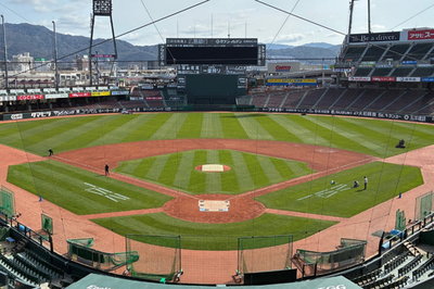 常石グループがMAZDA Zoom-Zoom スタジアム広島に新しい広告を掲出