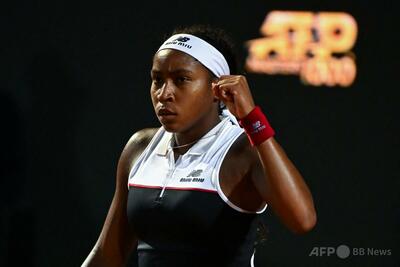 ガウフが18歳に逆転勝ち サバレンカとともに3回戦へ イタリア国際