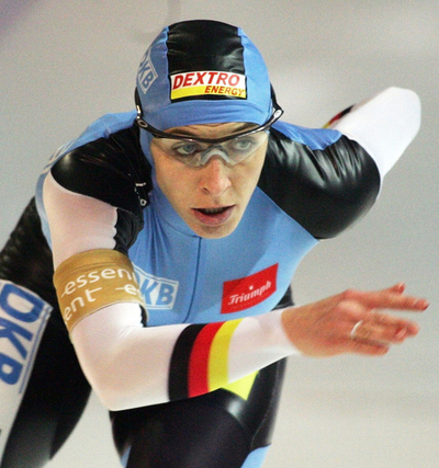 ＜スピードスケート 06-07W杯・エアフルト大会＞フリージンガー 女子1500メートルで優勝を果たす - ドイツ