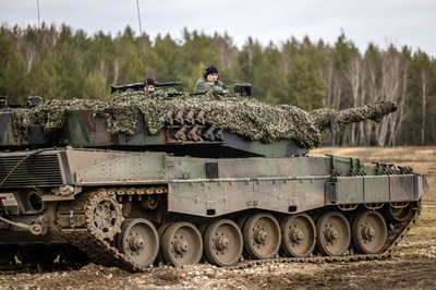 独戦車や米歩兵戦闘車、ウクライナで鹵獲 ロシア国防省