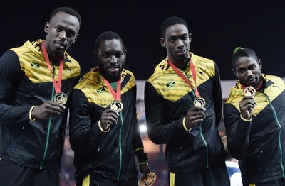 ボルト擁するジャマイカが400Mリレーで金、コモンウェルスゲームズ
