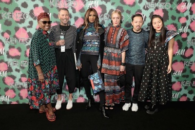 NYで「ケンゾー×H&M」ローンチパーティー、クロエ・セヴィニーら登場