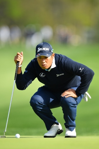 松山はイーブンパー17位タイ発進、首位と7打差 全米プロ選手権