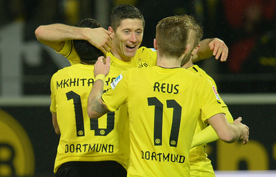 ドルトムント、シュツットガルトに6発大勝