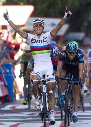 ジルベールが第12ステージ優勝、総合首位はニバリが守る ブエルタ・ア・エスパーニャ