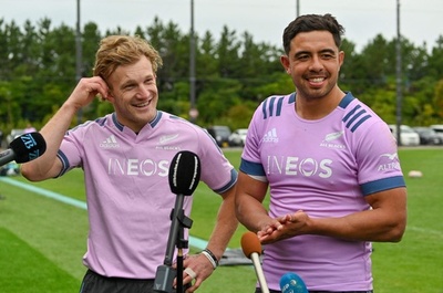 テストマッチ控えるオールブラックス、日本は「手ごわい相手」