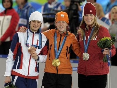 ブストが女子1500で金 小平5位、バンクーバー冬季五輪