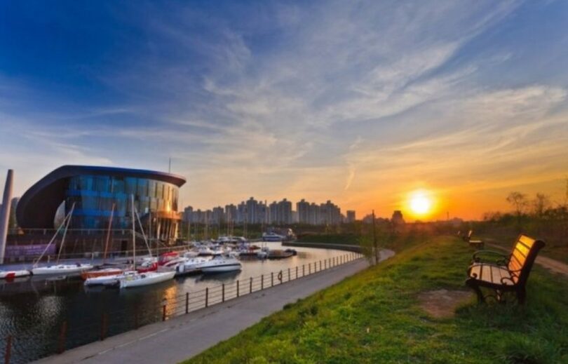 ソウルマリーナ夕焼け（写真提供=ソウル市）(c)MONEYTODAY