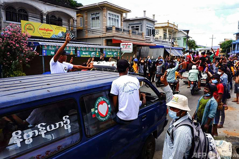 ミャンマーデモ弾圧で100人超死亡 バイデン氏「言語道断」