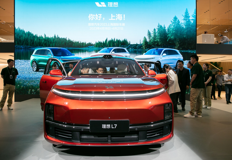 中国EVメーカーの理想汽車、1~3月期は96・5%増収