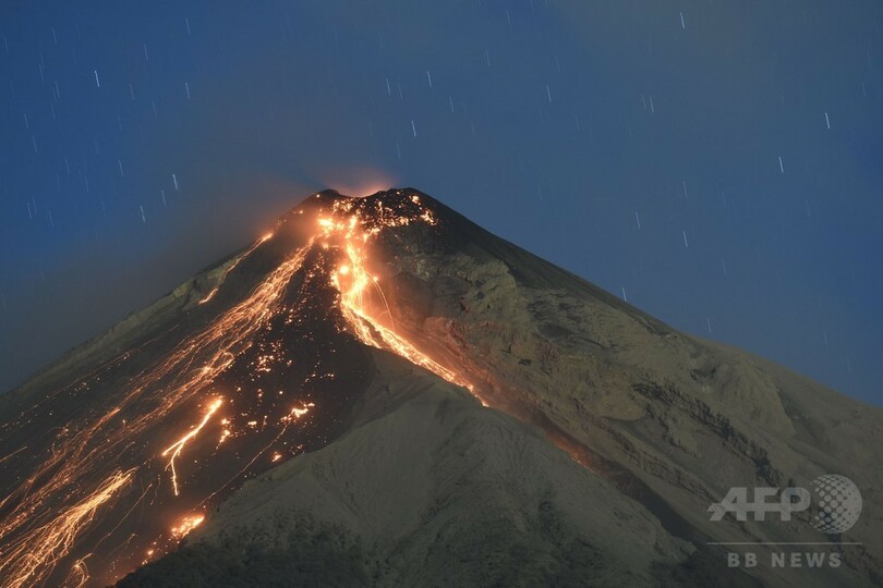 中米グアテマラのフエゴ山 活発な火山活動繰り広げる 写真17枚 国際ニュース Afpbb News