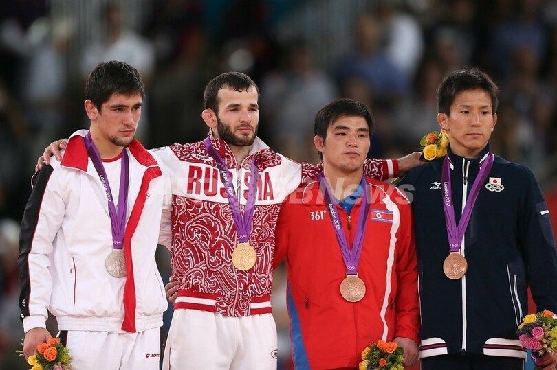 湯元がレスリング55キロ級で銅メダル、ロシアのオタルスルタノフが金