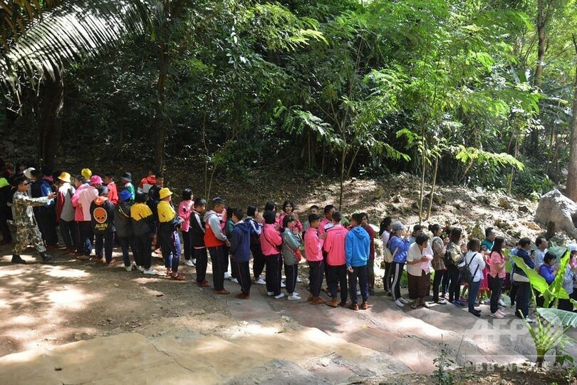 タイの少年らが救出された洞窟、一般公開を再開