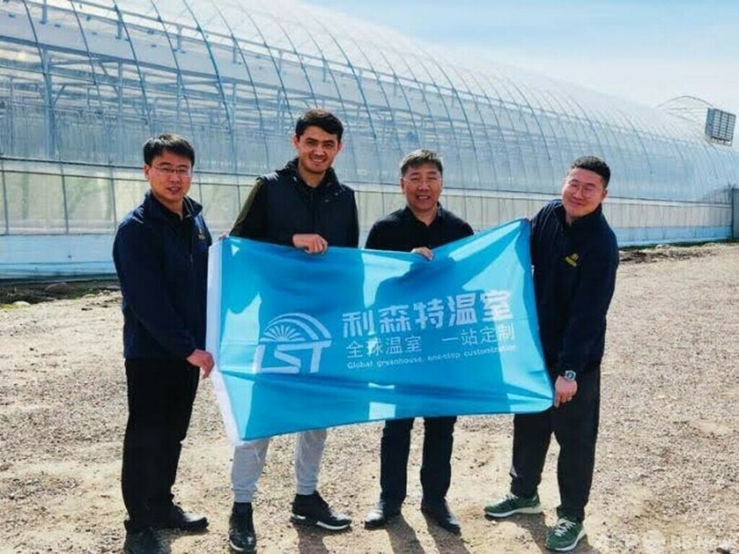 中国・海外で温室建設、技術で世界に貢献
