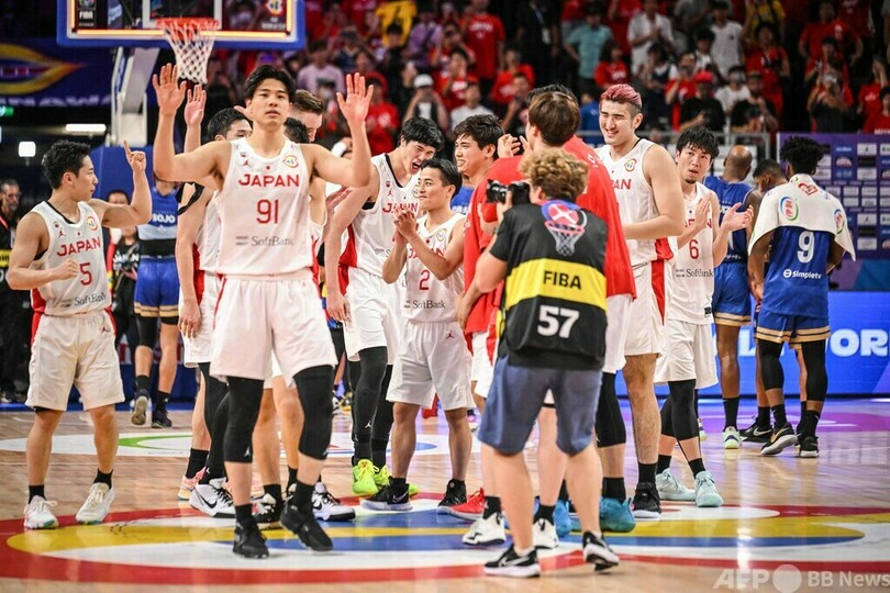 日本がベネズエラに大逆転勝利、パリ五輪出場へ王手 バスケW杯