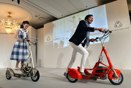 ウォーキングバイシクル　片山工業　ホワイト ウォーキングバイシクル 片山工業 ホワイト