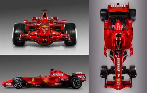 フェラーリ 2008年用ニューマシン「F2008」を発表 写真13枚 国際