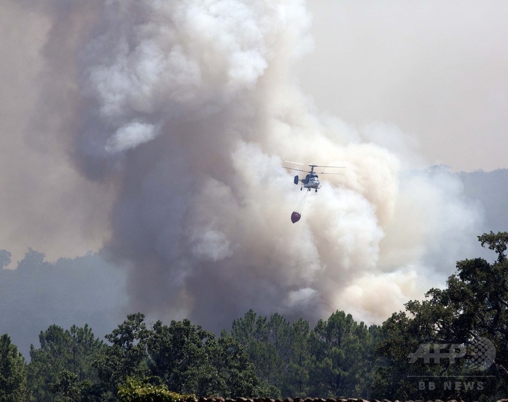 スペイン西部の山火事鎮火 住民にも帰宅許可 写真枚 国際ニュース Afpbb News