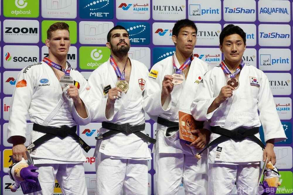 永瀬貴規が2年連続の銅メダル 世界柔道 写真18枚 国際ニュース