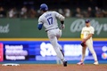 24MLB、ミルウォーキー・ブルワーズ対ロサンゼルス・ドジャース。3回にソロ本塁打を放ち、ダイヤモンドを回るロサンゼルス・ドジャースの大谷翔平（2024年8月13日撮影）。(c)Stacy Revere/Getty Images/AFP