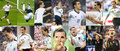 過去に出場したW杯で通算14ゴールを挙げたドイツ代表のミロスラフ・クローゼ（Miroslav Klose）が、得点後に喜ぶ様子をまとめたコンボ写真（2010年7月6日作成）。(c)AFP