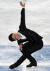 ソチ冬季五輪、フィギュアスケート男子シングル・フリースケーティング（FS）。演技に臨む閻涵（Yan Han、ハン・ヤン、2014年2月14日撮影）。(c)AFP/DAMIEN MEYER