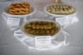北朝鮮の首都平壌で開催された料理コンテストに出品されたジャガイモ粉料理（2019年2月13日撮影）。(c) Ed JONES / AFP