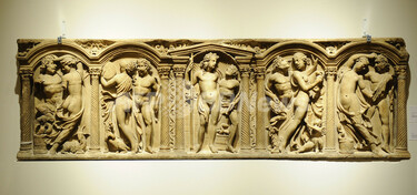 アンティーク　古代文明　レリーフ 仏作家ゾラも所有した古代ローマのレリーフ、1億3千万円で落札 写真4枚