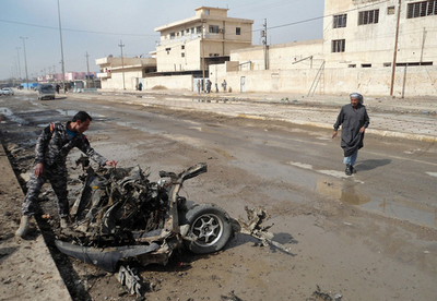 イラク各地で自動車爆弾攻撃、42人死亡